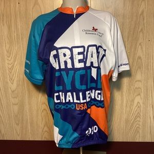 Womens Cycling jersey great cycle challenge USA size XL
